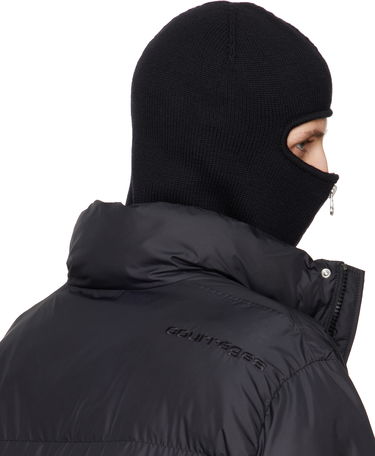 Beanie Courrèges Courrèges Zipped Wool Balaclava Črna | 324MCP008FI0036, 2