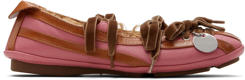 Superge in čevlji KIKO KOSTADINOV Lella Hybrid Ballerina Flats Roza | KKAW25FT06