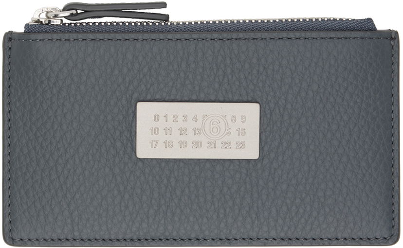 Denarnica Maison Margiela MM6 Numeric Wallet Siva | SA5UI0016 P5691