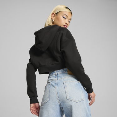 Pulover Puma The Fast Race Cropped Hoodie Črna | 626650_01, 3