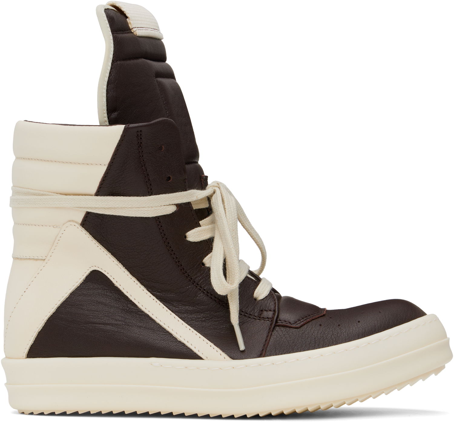 Superge in čevlji Rick Owens Rick Owens Hollywood Geobasket Rjava | RP01E7894 LGYLCO, 0