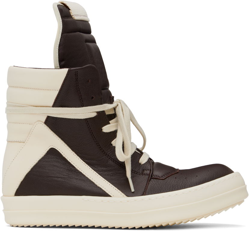 Superge in čevlji Rick Owens Rick Owens Hollywood Geobasket Rjava | RP01E7894 LGYLCO