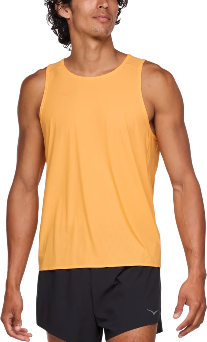 Majica brez rokavov Hoka One One Hoka Airolite Run Tank Oranžna | 1151070-slrfl