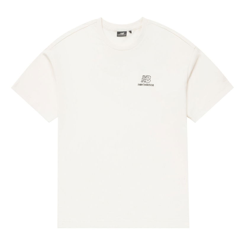 Majica New Balance NAIJEL Collection Graphic Print Tee Bela | 5ED26131-IV