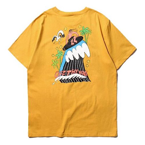 Majica Vans Vans Artist Crossover Series Print Short Sleeve T-Shirt Rumena | VN0A4RAY50X