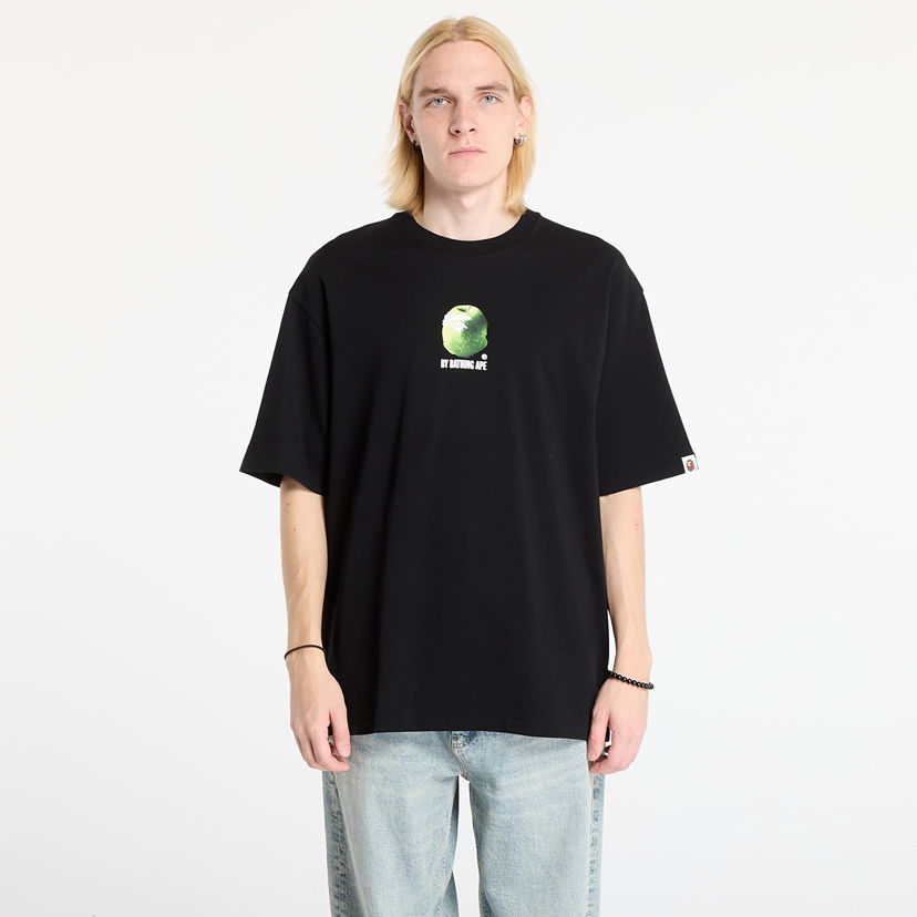 Majica BAPE T-Shirt Relaxed Fit Multi Ape Head Črna | 001TEL801318MBLK