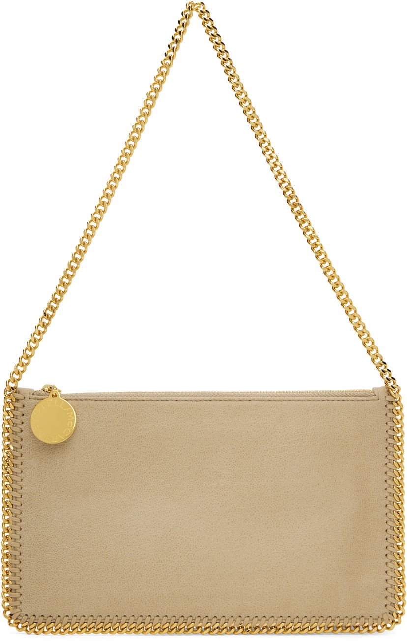 Denarnica Stella McCartney Stella McCartney Falabella Chain Wallet Bež | 7P0076W9355