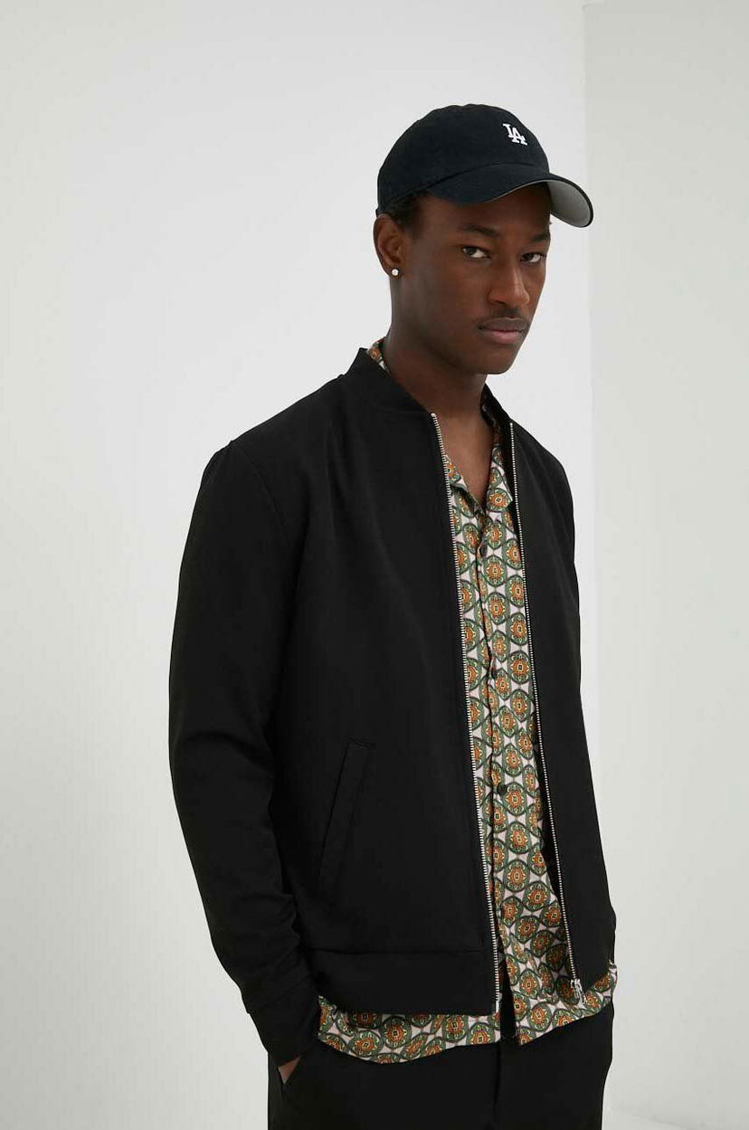 Bomber jakna Les Deux Les Deux Bomber Jacket Črna | LDM610003