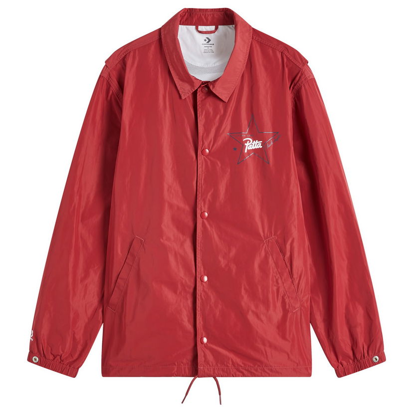 Vetrovka Converse Andover Patta Red Jacket Rdeča | 10028294-A01