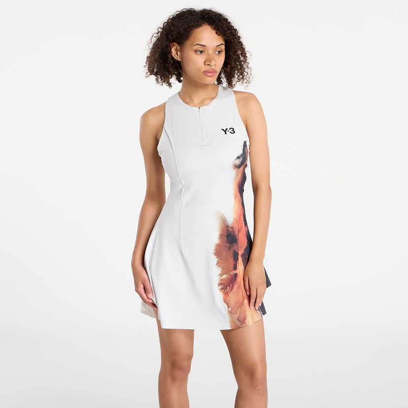Obleke Y-3 Y-3 Wow Dress Bela | JW0125