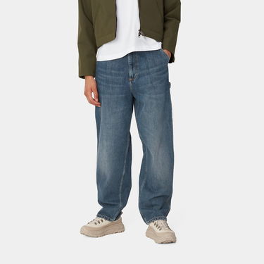 Kavbojke Carhartt WIP Single Knee Loose Fit Jeans Modra | I034225_8, 0