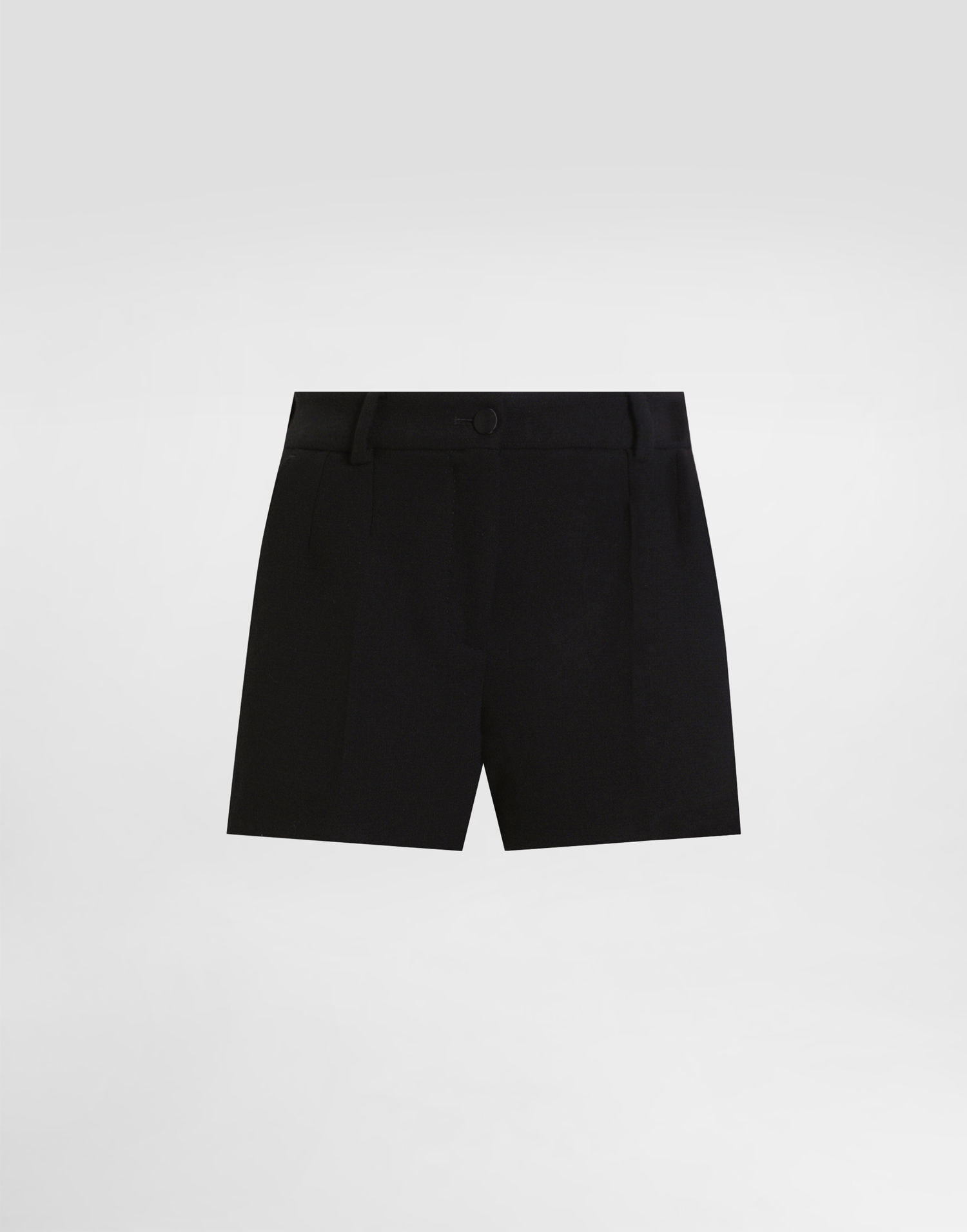 Kratke hlače Dolce & Gabbana Dolce & Gabbana Wool Crepe Shorts Črna | FTDBHTFU2TZN0000, 0