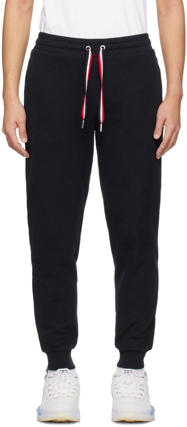 Trenirka Moncler Drawstring Sweatpants Črna | J10918H00003899WC