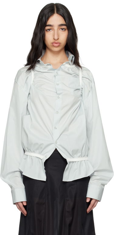Srajce Maison Margiela Maison Margiela Piping Shirt Siva | S51DT0019 M35397, 0