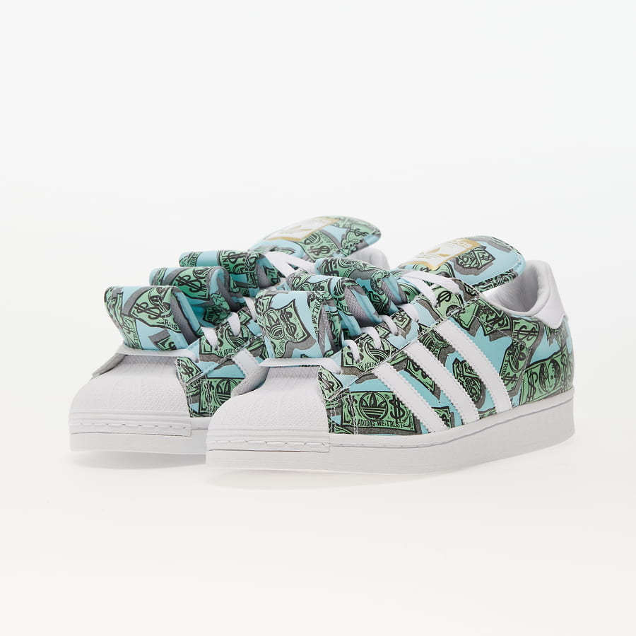 Superge in čevlji adidas Originals Jeremy Scott x Money Superstar Zelena | HP6596, 1