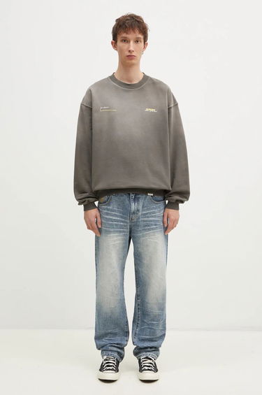 Pulover Represent Clo Represent Patron Of The Club Graphic Print Sweatshirt Siva | MLM4272.16, 4