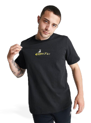 Majica Converse Lighthouse Tee Črna | 10024760-A01