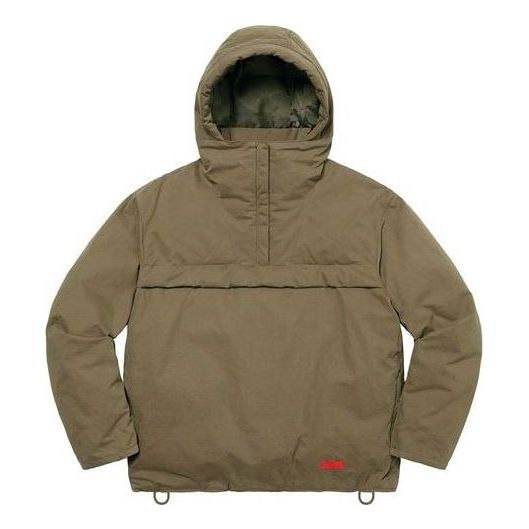 Vetrovka Supreme Hooded Down Pullover Zelena | SUP-SS22-172