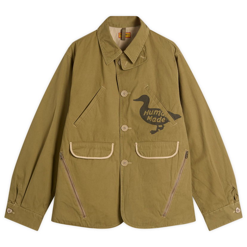 Jakna Human Made Human Made Hunting Jacket, Size Large Zelena | HM29JK023-OLV
