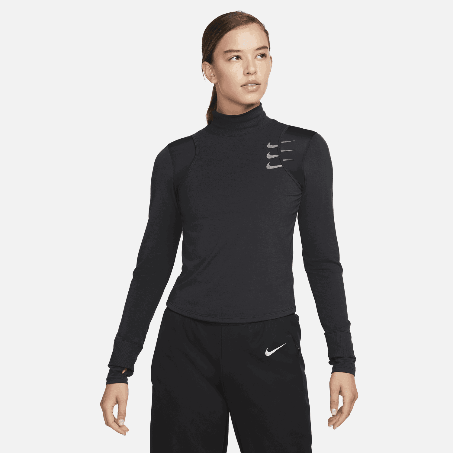 Majica Nike Dri-FIT ADV Running Division Tee Črna | FB7807-010, 0