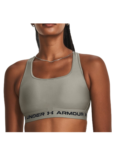 Modrček Under Armour Crossback Mid Bra Zelena | 1361034-504