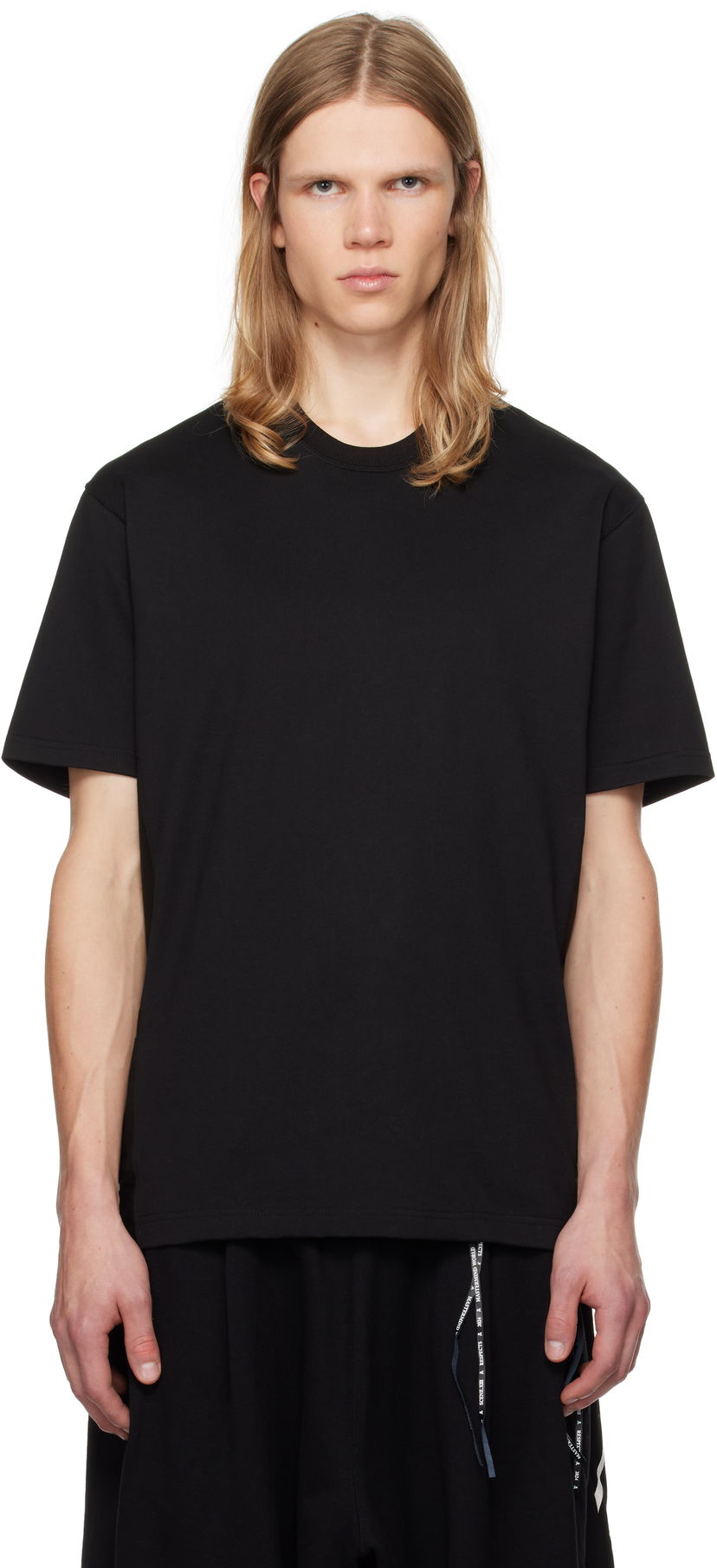 Majica Mastermind WORLD T-shirt Side Pocket Črna | MW24S13-TS035-901