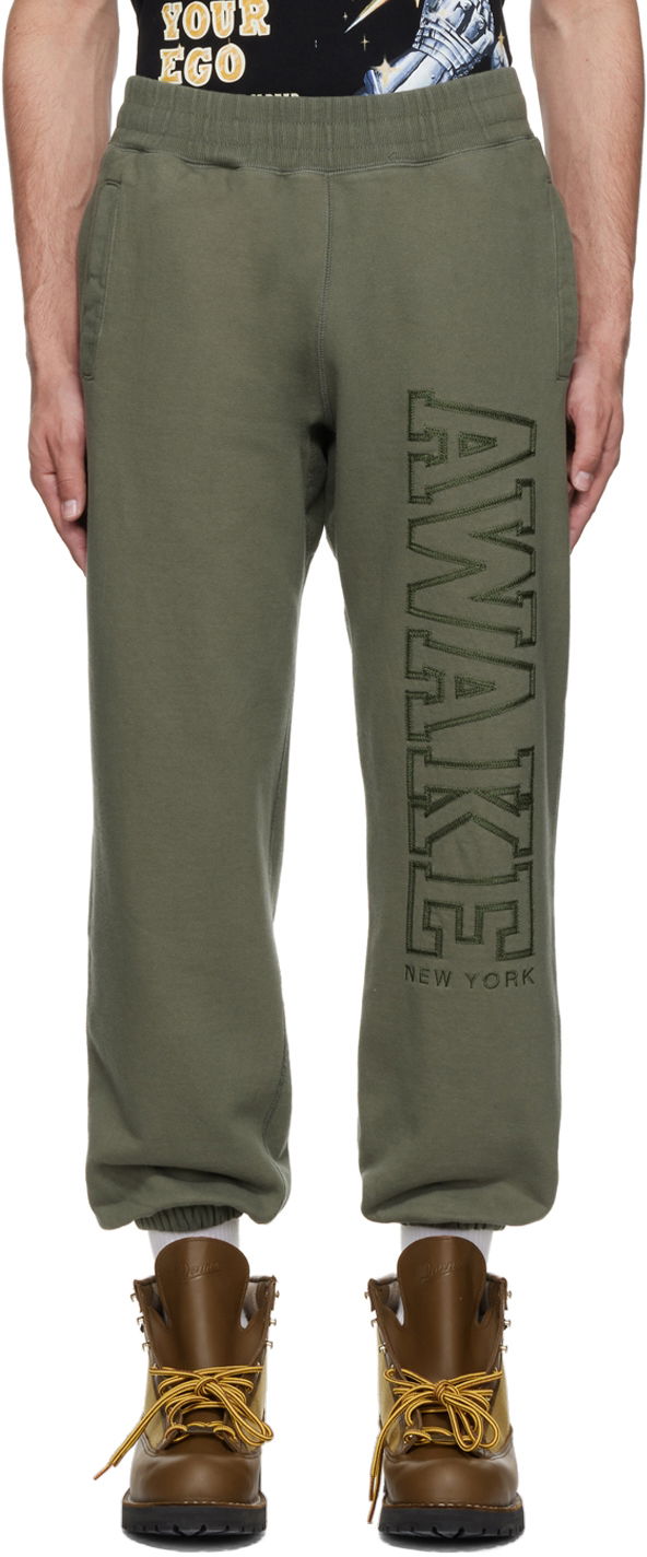 Trenirka Awake NY Awake NY Cotton Lounge Pants Zelena | AWK-SP22-SP001