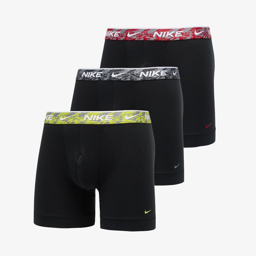 Boksarice Nike Dri-FIT Everyday Cotton Stretch Boxer Brief 3-Pack Večbarvna | 0000KE1007-067