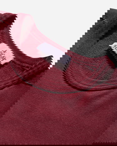 Pulover Stone Island Garment Dyed Crewneck Sweatshirt Bordo | K2S15-6100028-S0A20 V0012, 3