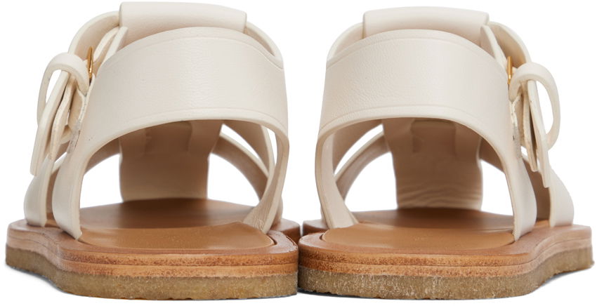 Kopalke The Row The Row Fisherman Sandals Bela | F1343-N60, 1