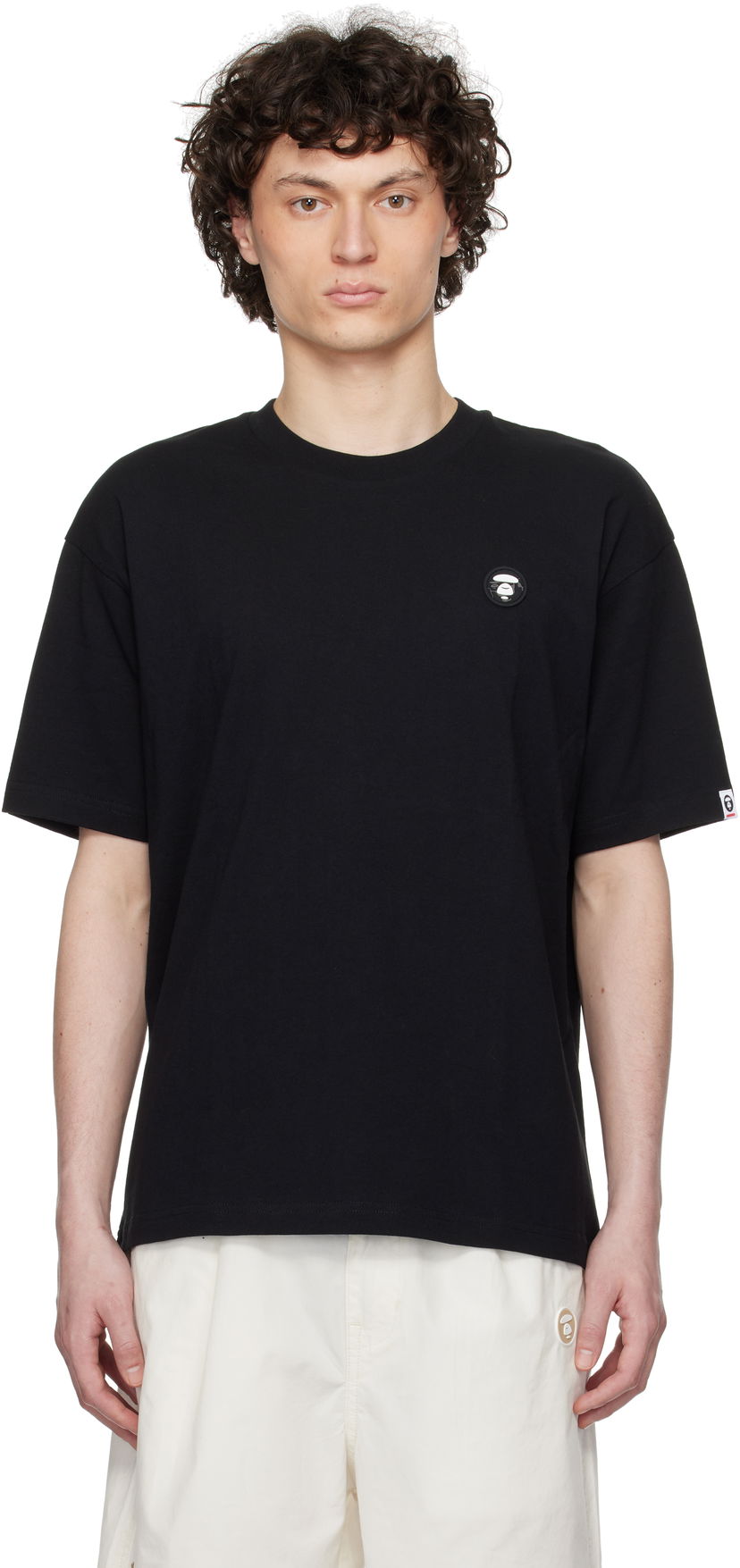 Majica AAPE by A Bathing Ape AAPE by A Bathing Ape 'AAPE Now' T-Shirt Črna | AAPTEM1598XXNBKX