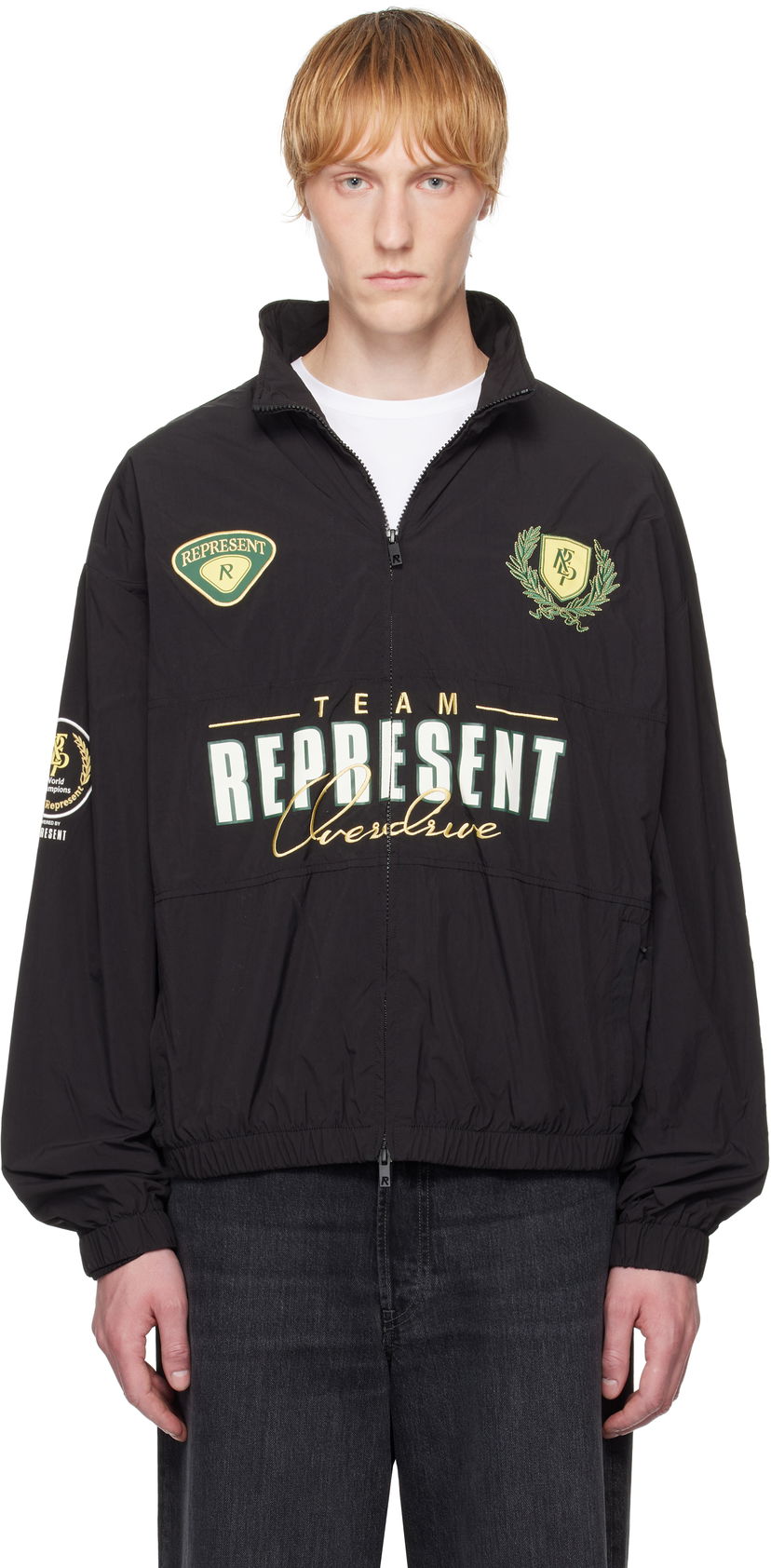 Vetrovka Represent Clo Represent 'World Championship' Track Jacket Črna | MLM1795