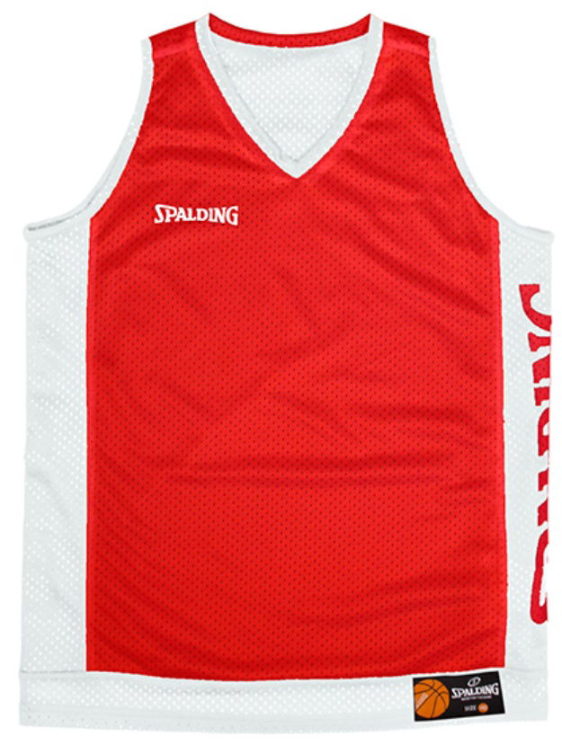 Majica brez rokavov Spalding Spalding Reversible Basketball Tank Top Rdeča | 40221207-redwhite, 0