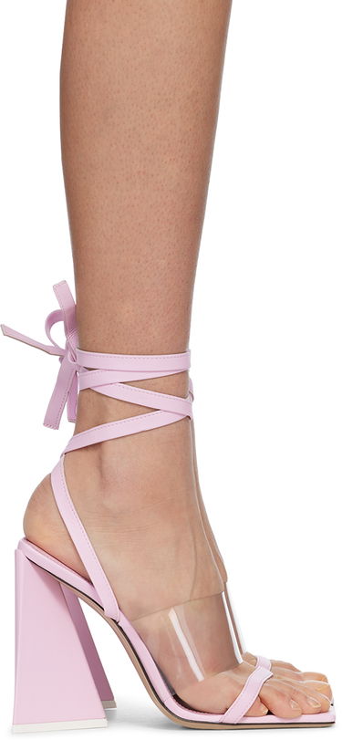 Modni dodatki The Attico Attico Isa Heeled Sandals Roza | 232WS623 L001, 0