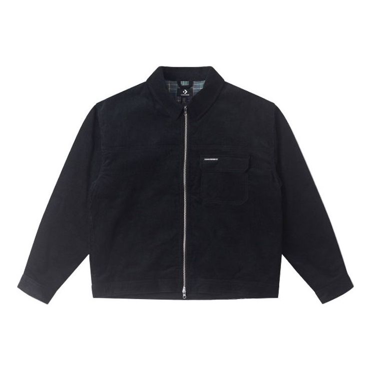 Bomber jakna Converse Cord Padded Jacket Črna | 10025260-A03