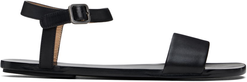 Superge in čevlji Marsèll Marsèll Sottile Leather Sandals Črna | MM4789 P011666