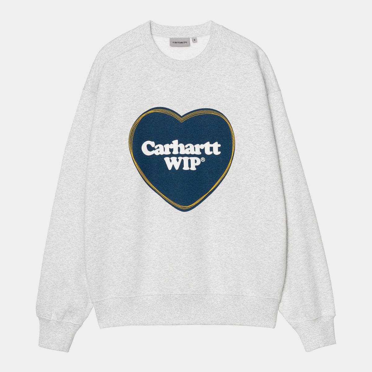 Pulover Carhartt WIP Kindness Heart Sweatshirt Siva | A252023_9, 0