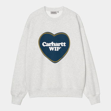 Pulover Carhartt WIP Kindness Heart Sweatshirt Siva | A252023_9, 0