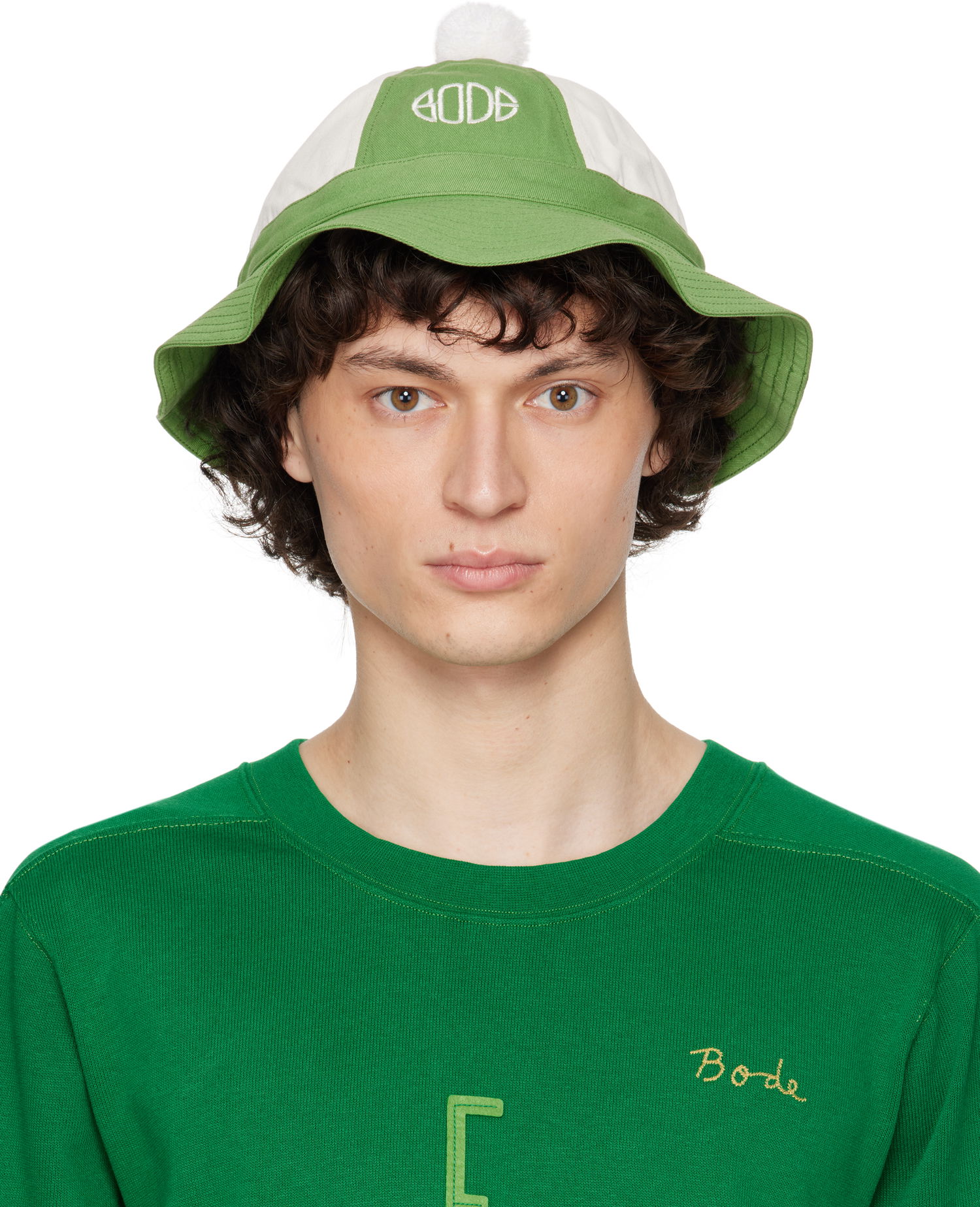 Klobuk Bode Bode Paneled Grandfather Bucket Hat Zelena | MRS25AC034, 0