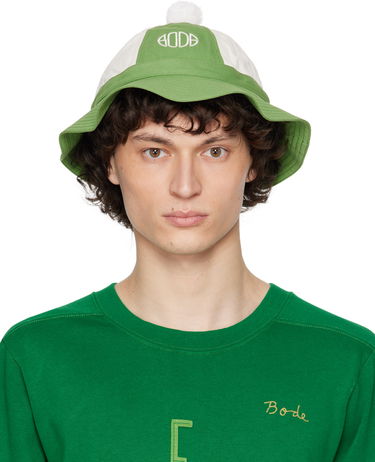 Klobuk Bode Bode Paneled Grandfather Bucket Hat Zelena | MRS25AC034, 0