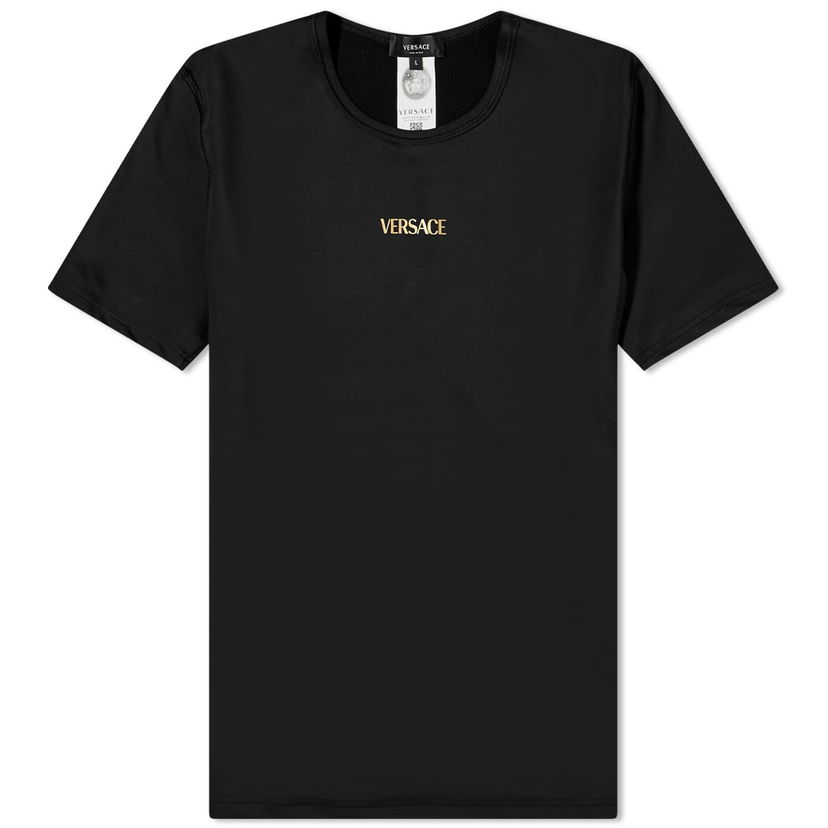 Majica Versace Versace Logo Gym T-Shirt Črna | 1006534-1A02322-1B000