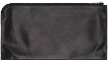 Denarnica Rick Owens Leather Envelope Wallet Črna | RA01D0417 LSU, 1