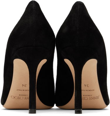 Superge in čevlji Jimmy Choo Jimmy Choo Romy 85 Suede Heels Črna | ROMY 85 SUEDE, 1