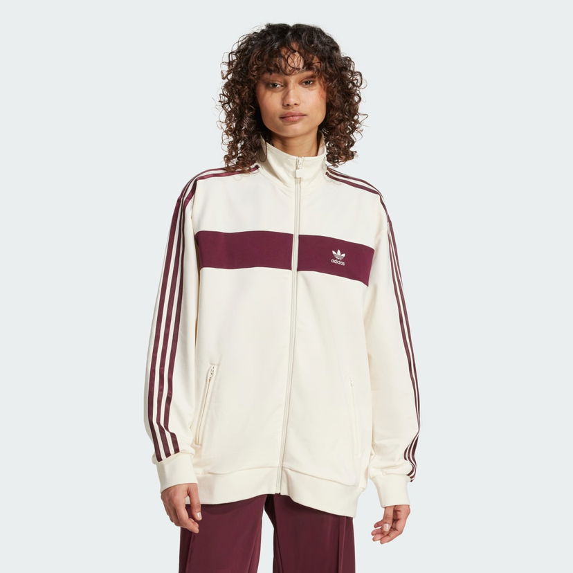 Jakna adidas Performance Colorblock Track Jacket Bež | KA7751