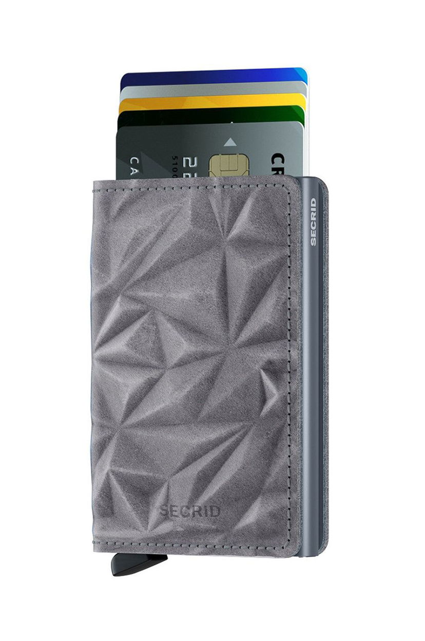 Denarnica Secrid Leather wallet Siva | SPr.Stone