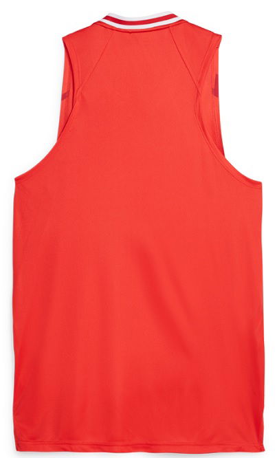Dres Puma Hoops Team Game Jersey Rdeča | 676628-04, 1