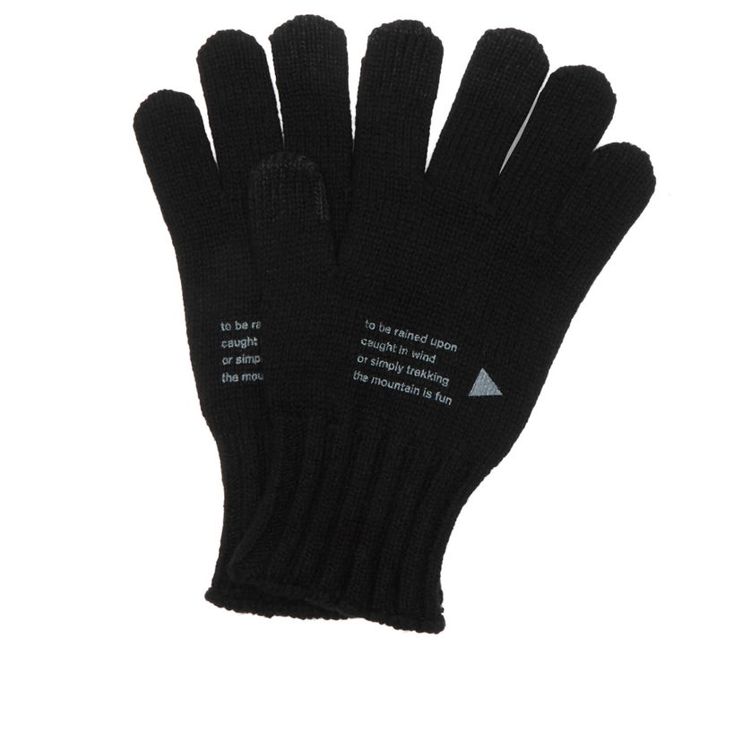 Rokavice and wander Wool Knit Gloves Črna | 5745987125-010