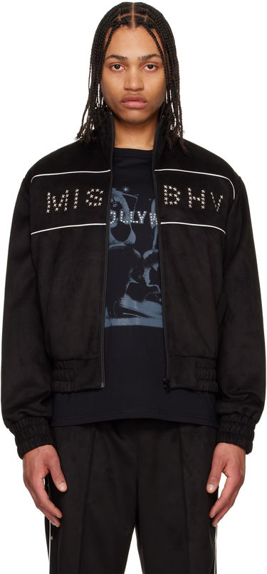 Bomber jakna MISBHV MISBHV Star Faux Suede Track Jacket Črna | 250M401, 0