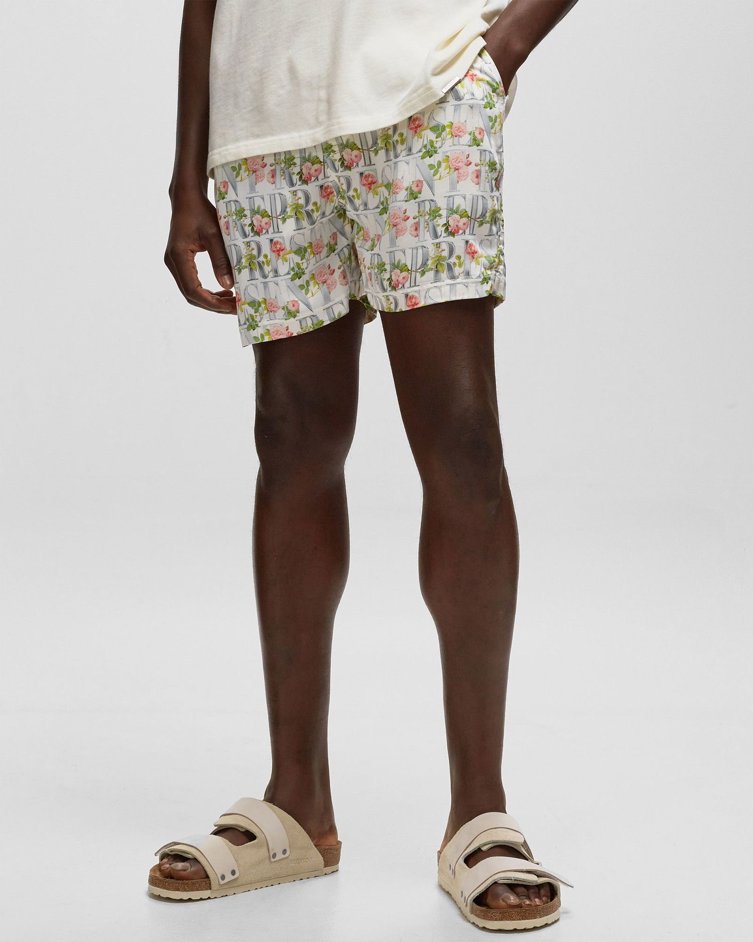 Kratke hlače Represent Clo Represent FLORAL REPRESENT SHORTS Zelena | MC7003-72, 1