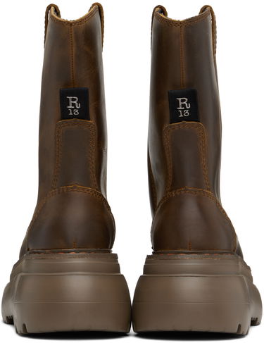 Oblačila R13 R13 Chunky Workwear Boots Rjava | R13WS063-S139A, 1